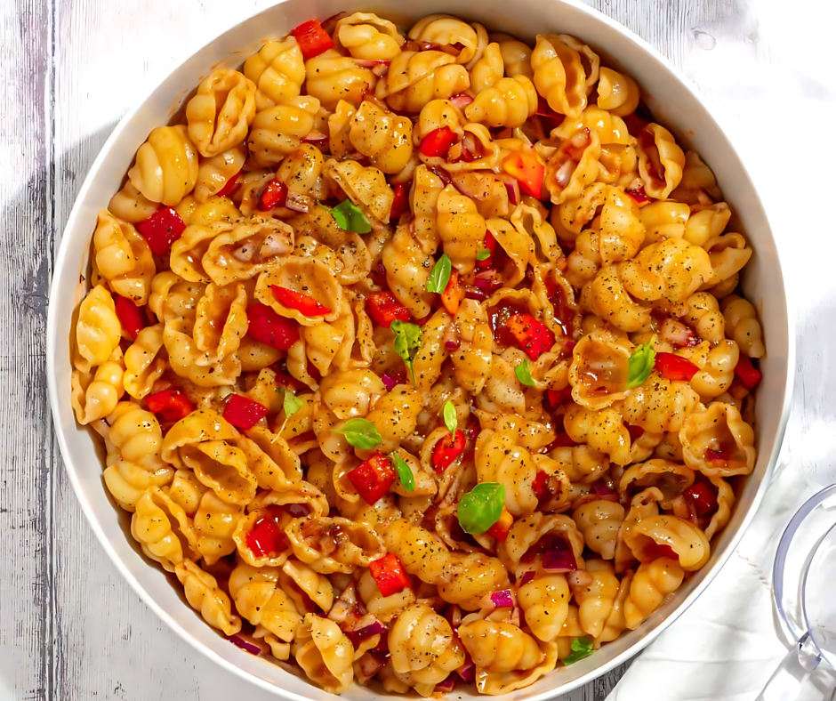 Tangy Curry Pasta Salad Recipe